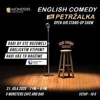 English Stand-up Show 31 July in Bratislava